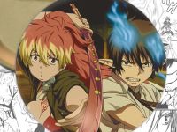 Значок Blue Exorcist 000536