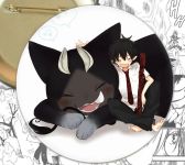 Значок аниме Blue Exorcist Синий экзорцист 000550