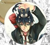Значок Blue Exorcist Синий Экзорцист 000565