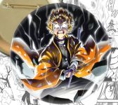 Значок аниме Demon Slayer Клинок, рассекающий демонов, 000592