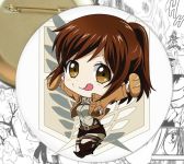 Значок Атака Титанів Саша Блаус Attack on Titan 000603