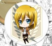 Значок Атака Титано Attack on Titan 000605
