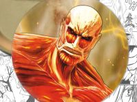 Значок Колосальний титан Атака Титанів Attack on Titan 000619