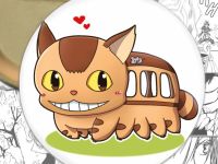 Значок аніме Tonari no Totoro 000708 