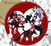 Значок Адский Босс Helluva Boss 000718