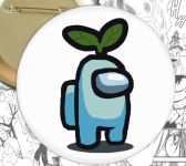 Значок круглый Among Us 000797