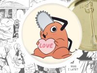 Значок Почіта Людина-бензопила Chainsaw Man 44-004239