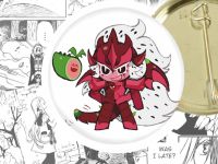 Значок Дракон Питайя Куки ран Cookie run 44-004249