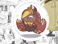 Значок Копчений Сир Кукі ран Cookie run 44-004253