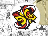 Значок SK8 the Infinity Скейт нескінченність 44-002585 круглый