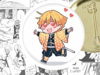 Круглый значок Demon Slayer Зеницу 44-004131