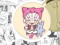 Круглый значок Аказа Demon Slayer 44-004134