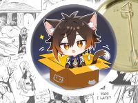 значок Чжун Ли Геншин Импакт Genshin Impact 44-004141