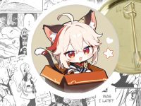 Значок Кадзуха Геншин Імпакт Genshin Impact 44-004146