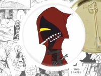 Круглый значок Lobotomy Corporation Корпорация Лоботомия Dogs 44-004199