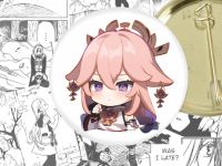 Значок Яе Міко Геншин Імпакт Genshin Impact 44-003179