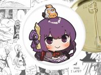 Значок Райдэн Геншин Імпакт Genshin Impact 44-003195