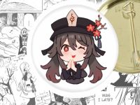 Значок Ху Тао Геншин Імпакт Genshin Impact 44-003214