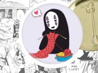 круглый значок Spirited Away Унесенные призраками  44-003248 