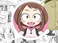 значок Моя геройская академия Очако Урарака Boku no Hero Academia 44-003256 