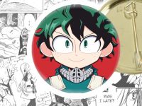 значок Моя геройская академия Мидория Boku no Hero Academia 44-003261 