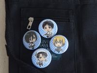 значок Ерен Атака Титанів Attack on Titan 44-003269