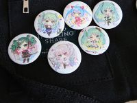 Значок АкІяма МІзукІ Project Sekai 44-003770 Круглий