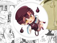 Значок Цукаса Югі Toilet-bound Hanako-kun 44-003280 Круглий