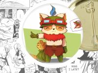 круглый значок League of Legends 44-003287 