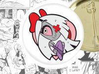 Значок Готель Газбін Hazbin Hotel 44-003835