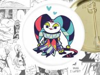 Значок Адский Босс Helluva Boss 44-003861