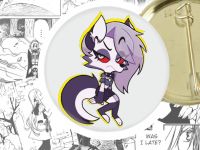 Значок Пекельний Босс Helluva Boss 44-003870