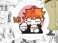 Значок Волейбол Haikyuu!! 44-003898