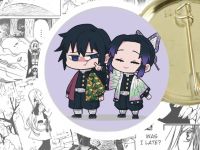 Круглый значок Demon Slayer 44-003926