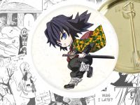 Круглый значок Demon Slayer 44-003927