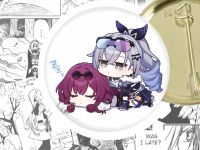 Значок Серебряный Волк и Кафка Honkai: Star Rail 44-004062