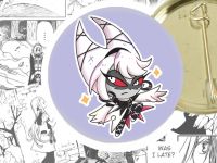 Значок Карміла Кармайн Готель Газбін Hazbin Hotel 44-004430