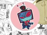 Значок Вокс Готель Газбін Hazbin Hotel 44-004433