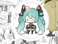 Значок Vocaloid 44-004465 Круглий 