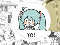 Значок Vocaloid 44-003772 Круглий