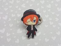 Значок Bungou Stray Dogs Чуя, фігурний з застібкою-піном ПИН-0004-13