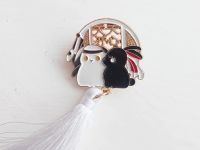 ПИН-0007-105 Значок Кролики с белой кисточкой Mo Dao Zu Shi Магистр дьявольского культа,