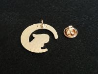 Значок Чорний кролик на місяці Mo Dao Zu Shi Магістр диявольського культу ПІН-0007-136