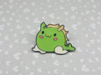 ПИН-0007-40 Значок фигурный застежкой-пином дракоша