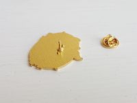 ПИН-0012-34 Значок Genshin Impact Геншин Импакт Тарталья фигурный с застежкой-пином