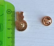 ПИН-0014-1 Значок Принцеса Мононоке Mononoke-hime фигурный застежкой-пином