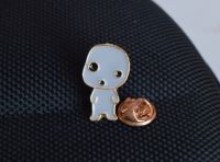 ПИН-0014-1 Значок Принцеса Мононоке Mononoke-hime фигурный застежкой-пином