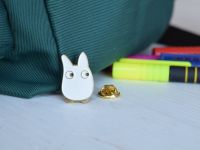 ПИН-0014-3 Значок Тоторо Totoro фигурный застежкой-пином