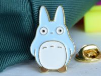 Значок Мій сосед Тоторо фігурний з застібкою-піном Totoro ПИН-0014-5