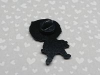 ПИН-0016-06 Значок Курапика Охотник х Охотник  Hunter x Hunter, фигурный застежкой-пином